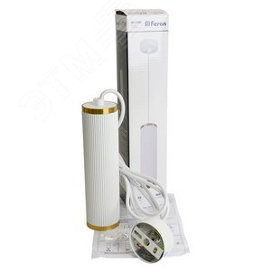 Светильник ДСО GU10 без лампы на подвесе белый античное золото - фото 9