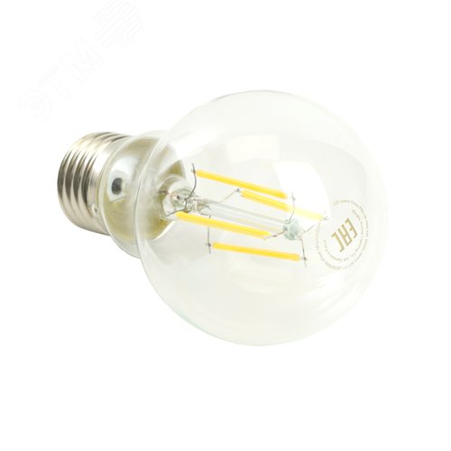Лампа светодиодная LED 6вт Е27 теплый FILAMENT .PRO - фото 4