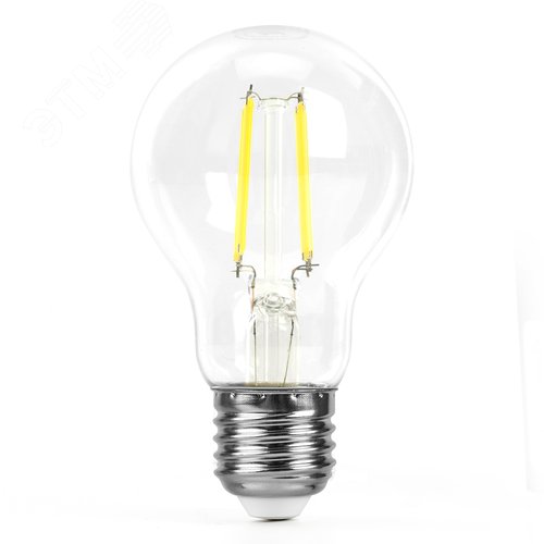 Лампа светодиодная LED 6вт Е27 белый FILAMENT .PRO - фото 2