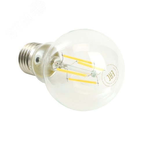 Лампа светодиодная LED 6вт Е27 белый FILAMENT .PRO - фото 3