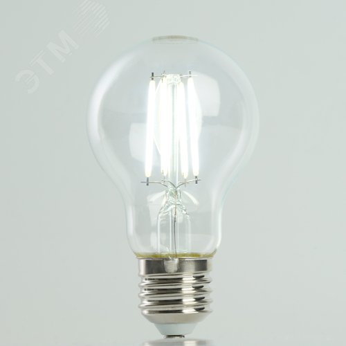 Лампа светодиодная LED 6вт Е27 белый FILAMENT .PRO - фото 6