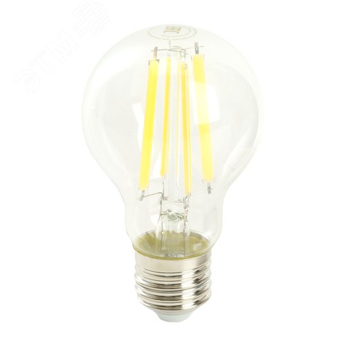 Лампа светодиодная LED 12вт Е27 теплый FILAMENT .PRO - фото 4