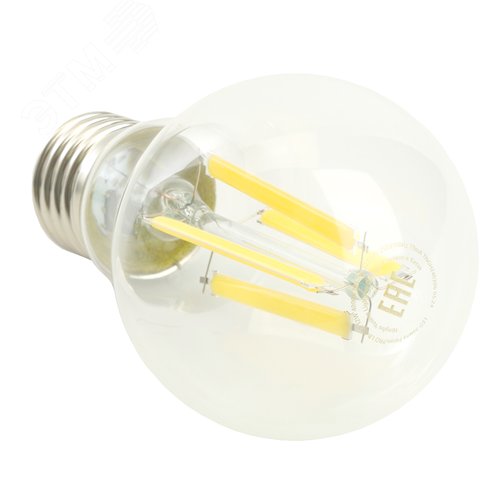 Лампа светодиодная LED 12вт Е27 белый FILAMENT .PRO - фото 5