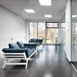 Светильник светодиодный ДВО-36w 595х595х40 5000K 3600Лм CRI90 матовый TR Армстронг - фото 8