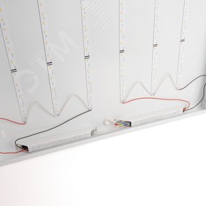 Светильник светодиодный ДВО-54w 595х595х40 4000K 5940Лм CRI90 микропризма TR Армстронг - фото 9