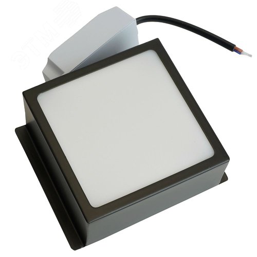 Светильник светодиодный ДВО-12w 4000К 960Лм черный Грильятто - фото 4