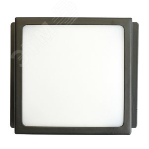 Светильник светодиодный ДВО-12w 6500К 960Лм черный Грильятто - фото 3