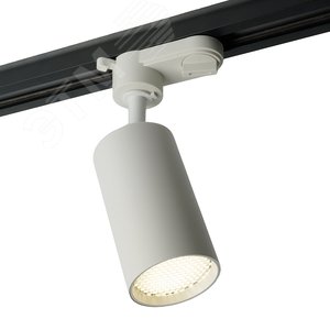 Светильник светодиодный трековый на шинопровод ДПО-10w 4000К 800Лм белый с антибликовой решеткой - фото 6