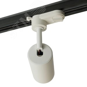 Светильник светодиодный трековый на шинопровод ДПО-10w 4000К 800Лм белый с антибликовой решеткой - фото 7