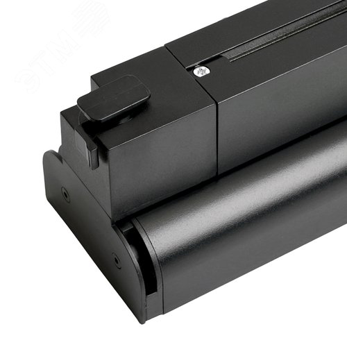 Светильник светодиодный трековый на шинопровод ДПО-2х30w 4000К 6600Лм поворотный черный - фото 7