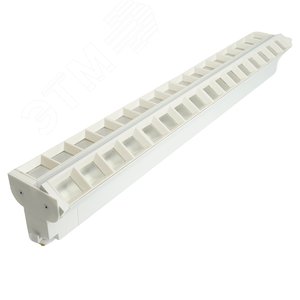 Светильник светодиодный трековый на шинопровод ДПО-2х30w 6500К 6600Лм поворотный белый - фото 5