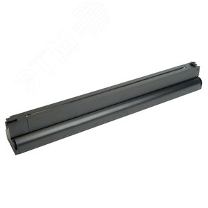 Светильник светодиодный трековый на шинопровод ДПО-2х30w 6500К 6600Лм поворотный черный - фото 5