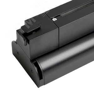 Светильник светодиодный трековый на шинопровод ДПО-2х30w 6500К 6600Лм поворотный черный - фото 9