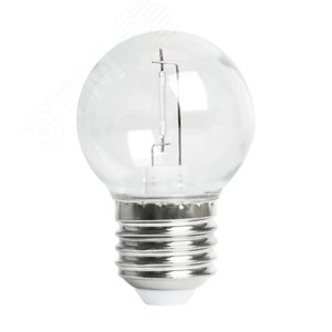 Лампа светодиодная LED 2вт Е27 синий шар LB-383 48934 FERON - 4