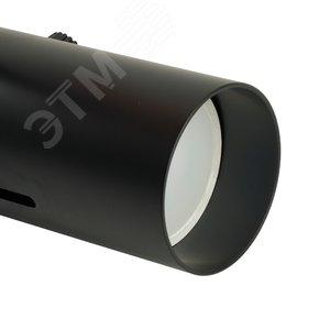 Светильник трековый на шинопровод ДПО GU10 без лампы черный с регулируемым углом освещения 45-110 гр - фото 8