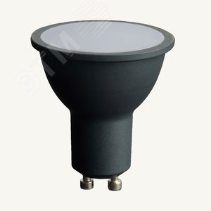 Лампа светодиодная LED 8вт 230в GU10 белый черный корпус .PRO - фото 2