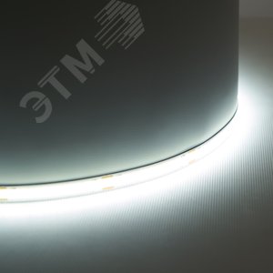 Лента светодиодная COB 12Вт/м 24В 6500К IP20 512LED/м LS530 - фото 2