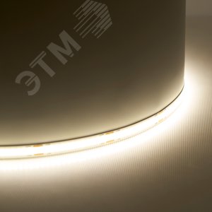 Лента светодиодная COB 12Вт/м 24В 3000К IP20 512LED/м LS530 - фото 2