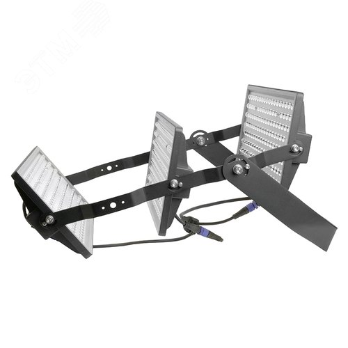 Прожектор светодиодный ДО-750w 6400К 90000 Лм IP65 черный - фото 4