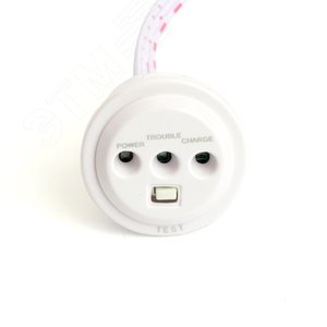 Светильник светодиодный ДВО-9w 6500К 720Лм с БАП 3ч. в пластиковом корпусе белый - фото 5