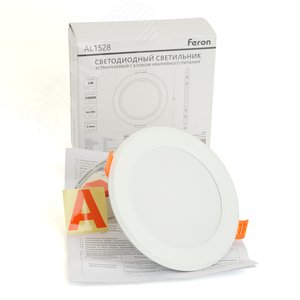 Светильник светодиодный ДВО-9w 6500К 720Лм с БАП 3ч. в пластиковом корпусе белый - фото 9