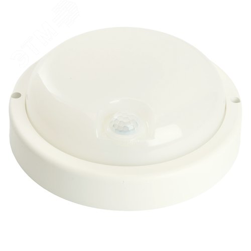 Светильник светодиодный ДБП-18w с датчиком 4000К 1440Лм IP65 круглый белый - фото 1