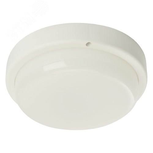 Светильник светодиодный ДБП-18w с оптико-акустическим датчиком 4000К 1440Лм IP65 круглый белый - фото 1