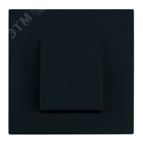 Изображение товара Вывод кабеля (механизм) серия Мия черный бархат STEKKER (шт)