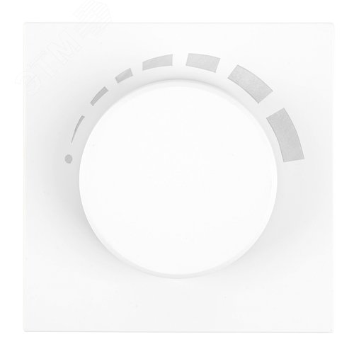 Изображение товара Выключатель диммирующий (механизм) 250В 1200W серия Мия белая магнолия STEKKER (шт)