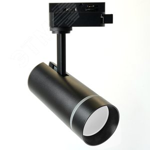 Изображение товара Светильник светодиодный трековый на шинопровод ДПО-12w 2700К 1080Лм черный (шт)