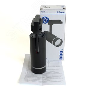 Светильник светодиодный трековый на шинопровод ДПО-12w 2700К 1080Лм черный - фото 8