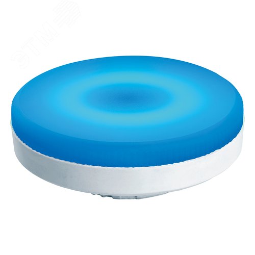 Лампа светодиодная LB-455 GX53 12W 175-265V синяя - фото 5