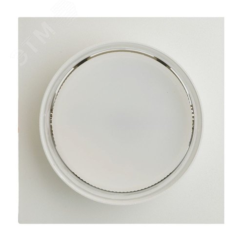 Светильник ДВО-15w GX53 без лампы квадратный белый - фото 4