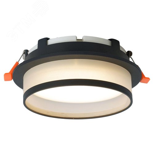 Светильник ДВО-25w GX70 без лампы черный - фото 4