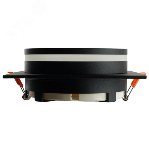 Светильник ДВО-25w GX70 без лампы квадратный черный - фото 3