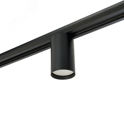 Светильник трековый на шинопровод ДПО GU10 без лампы IP40 черный - фото 1