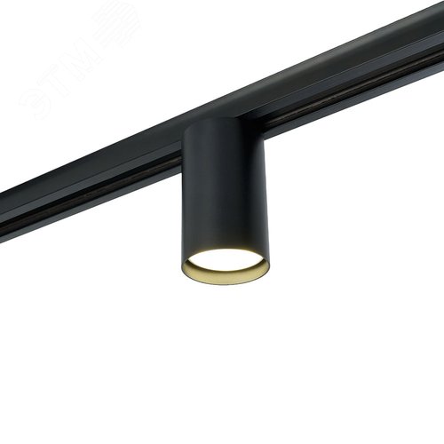 Светильник трековый на шинопровод ДПО GU10 без лампы IP40 черный - фото 5