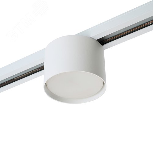 Светильник трековый на шинопровод ДПО GX53 без лампы IP40 белый - фото 1