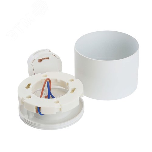 Светильник трековый на шинопровод ДПО GX53 без лампы IP40 белый - фото 9