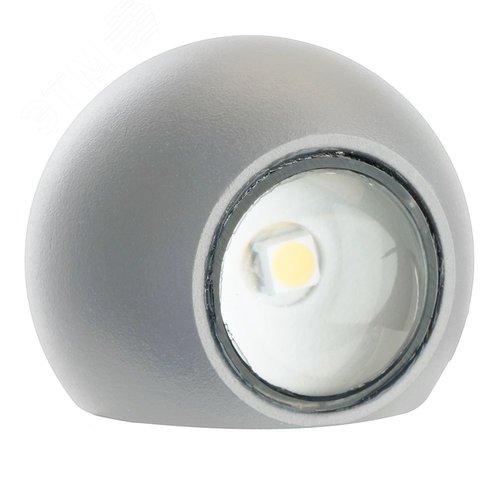 Светильник светодиодный уличный ДБУ-2х1w 4000K IP54 серый - фото 2