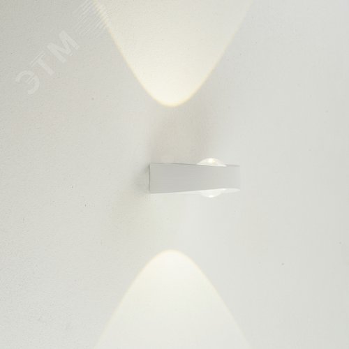 Светильник светодиодный уличный ДБУ-2х1w 4000K IP54 белый - фото 4