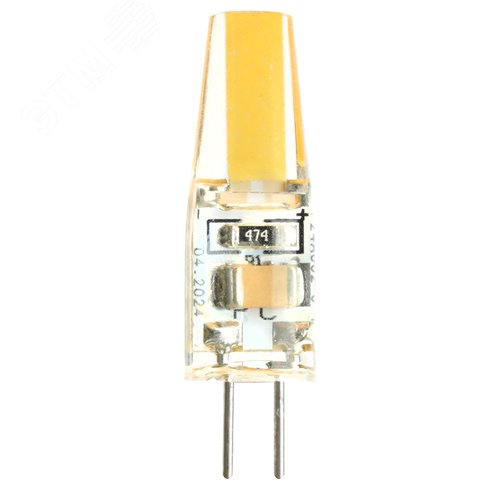 Лампа светодиодная LED 3вт 230в G4 теплый капсульная - фото 4