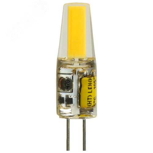 Лампа светодиодная LED 3вт 12в G4 дневной капсульная - фото 2