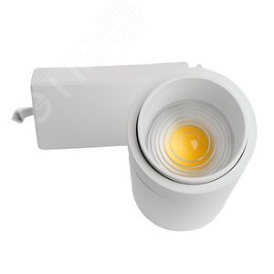 Светильник светодиодный трековый на шинопровод ДПО-12w 4000К 840 Лм белый с регулируемым углом освещения 15-60 гр - фото 6