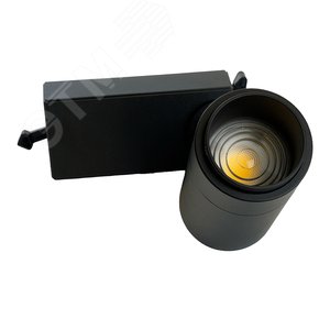 Светильник светодиодный трековый на шинопровод ДПО-12w 4000К 840 Лм черный с регулируемым углом освещения 15-60 гр - фото 10