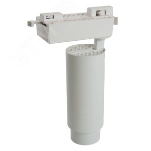 Светильник светодиодный трековый на шинопровод ДПО-20w 4000К 1400 Лм белый с регулируемым углом освещения 15-60 гр - фото 11