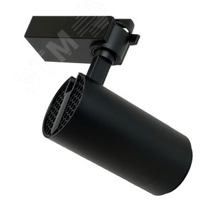 Светильник светодиодный трековый на шинопровод ДПО-30w 4000К 2100 Лм черный с регулируемым углом освещения 15-60 гр - фото 9