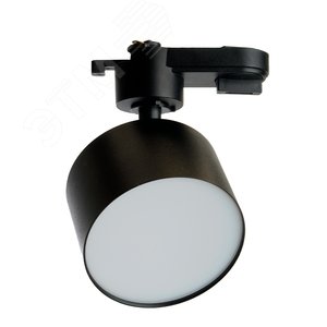 Светильник светодиодный трековый на шинопровод ДПО-12w 4000К 1080Лм черный - фото 3