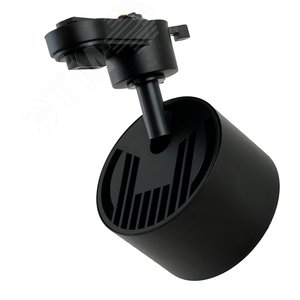 Светильник светодиодный трековый на шинопровод ДПО-12w 4000К 1080Лм черный - фото 5