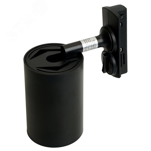 Светильник трековый на шинопровод ДПО GU10 без лампы IP40 черный .ONE - фото 2